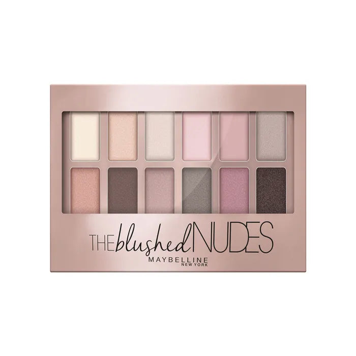 Maybelline The Blused Nudes ombretto Palette See It On You