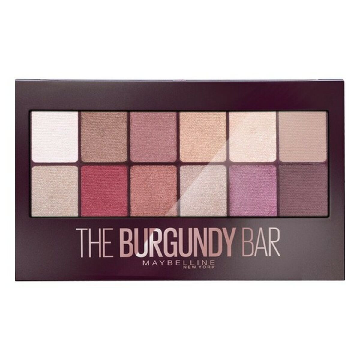 Paleta de sombras de ojos The Burgundy Bar Maybelline (9,6 g)-0