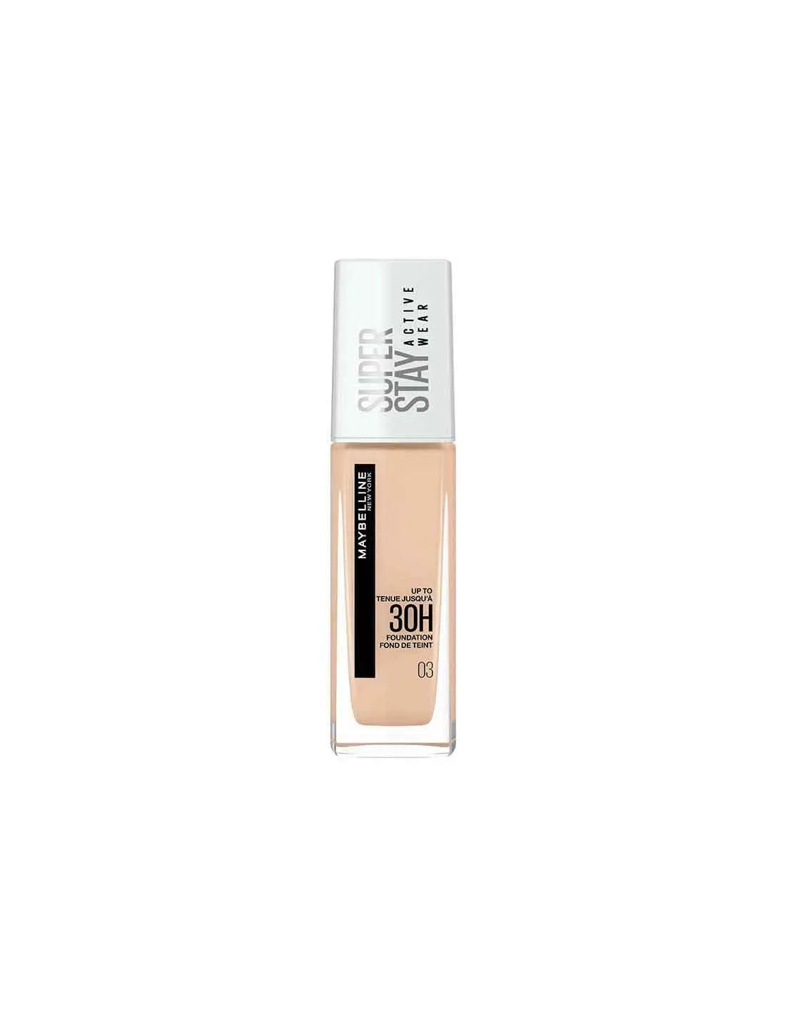 Maybelline Superstay Activewear 30h fondotinta 20-Cameo
