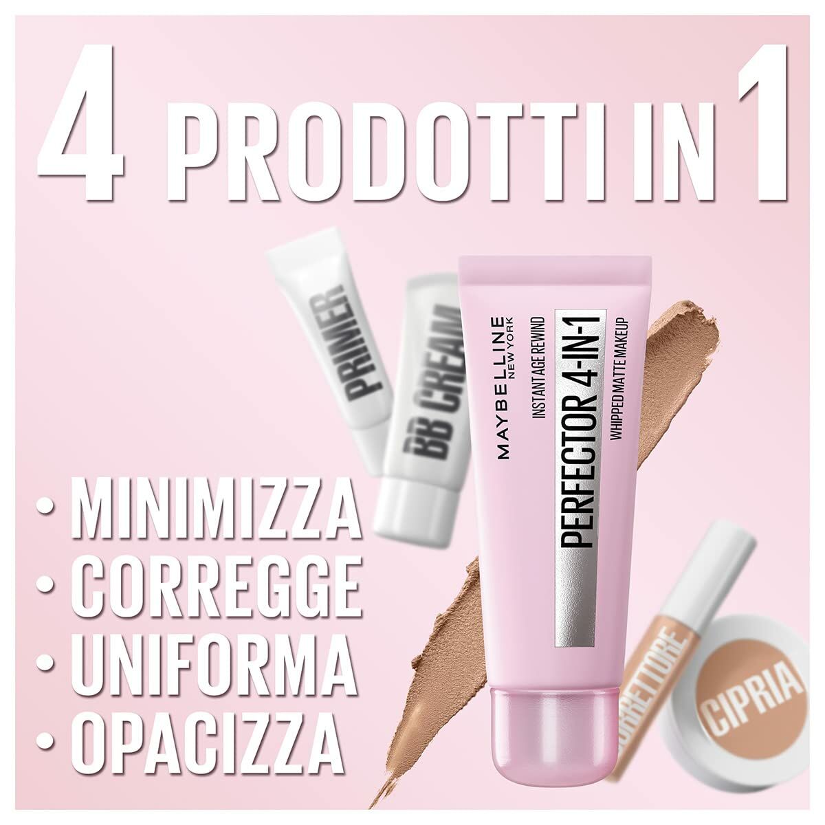 Gesichtskorrektur Maybelline Deep 4-in-1-12