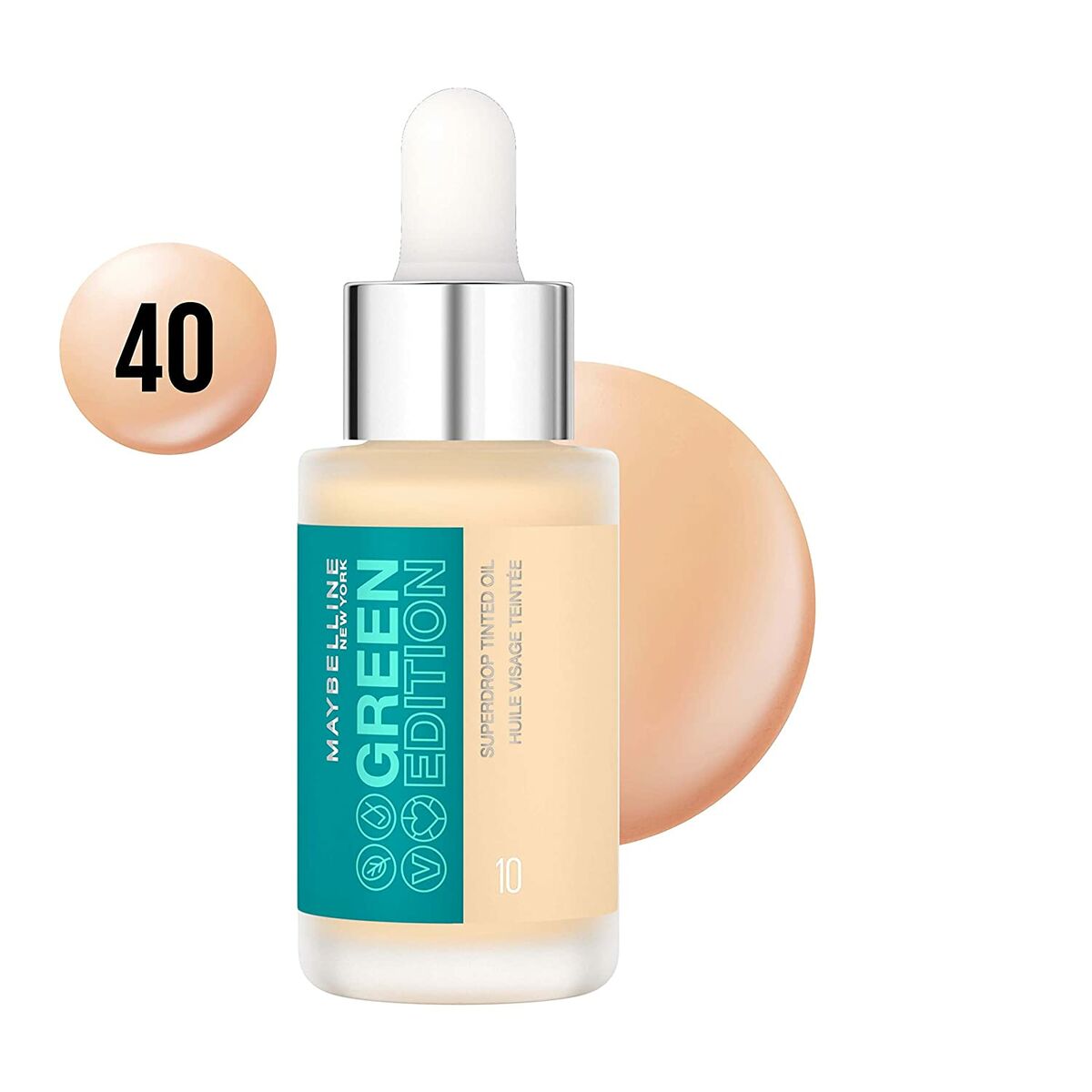 Flüssige Make-up-Basis Maybelline Green Edition Nr. 40 Öl (20 ml)-1