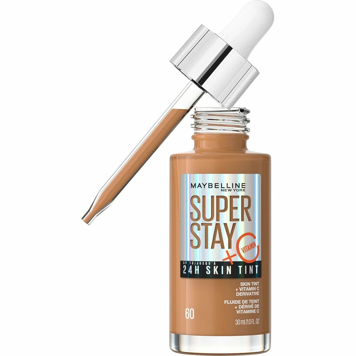 Base de Maquillage Liquide Maybelline Super Stay Skin Tint Vitamine C Nº 60 30 ml-2
