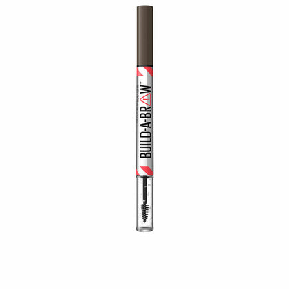 Eyebrow Pencil Maybelline Build A Brow Nº 262 black brown 15,3 ml 2-in-1