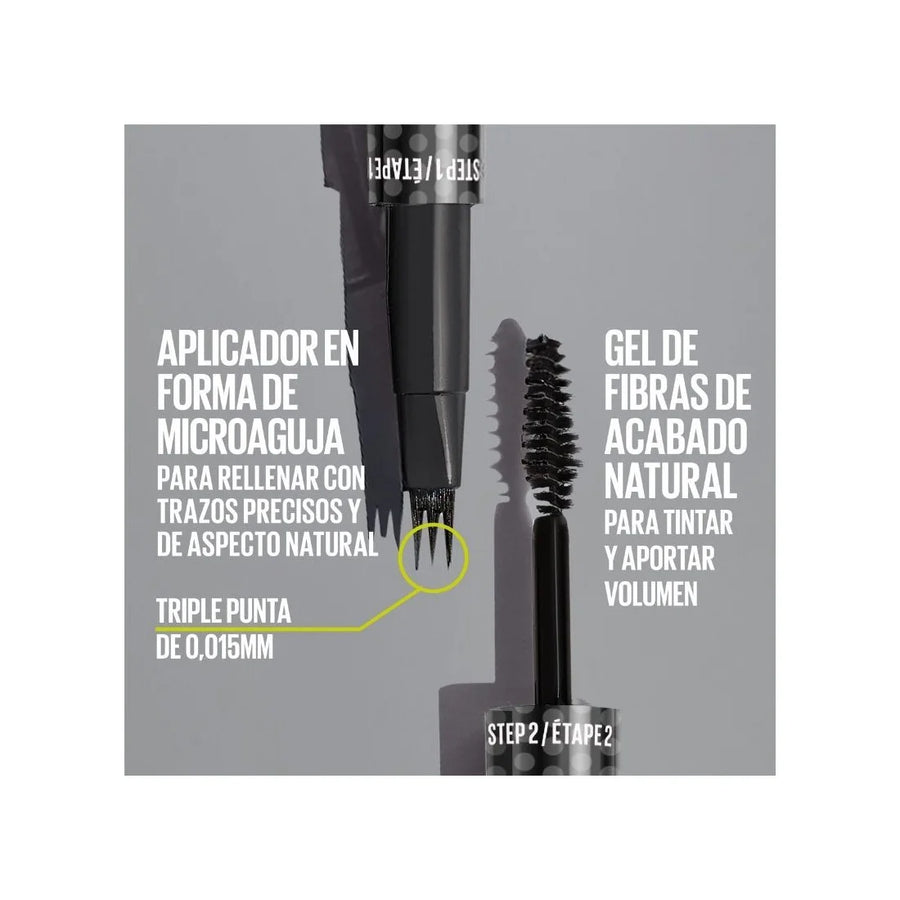 Maybelline Brow Insert Medium Brown 1 pz