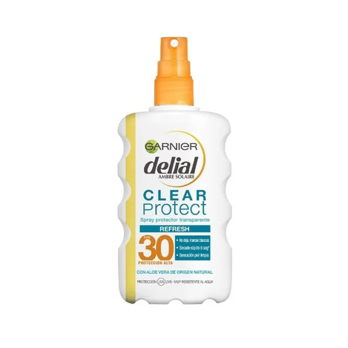 Delial Clear Protect spray Protettivo Trasparente Spf30 200 ml