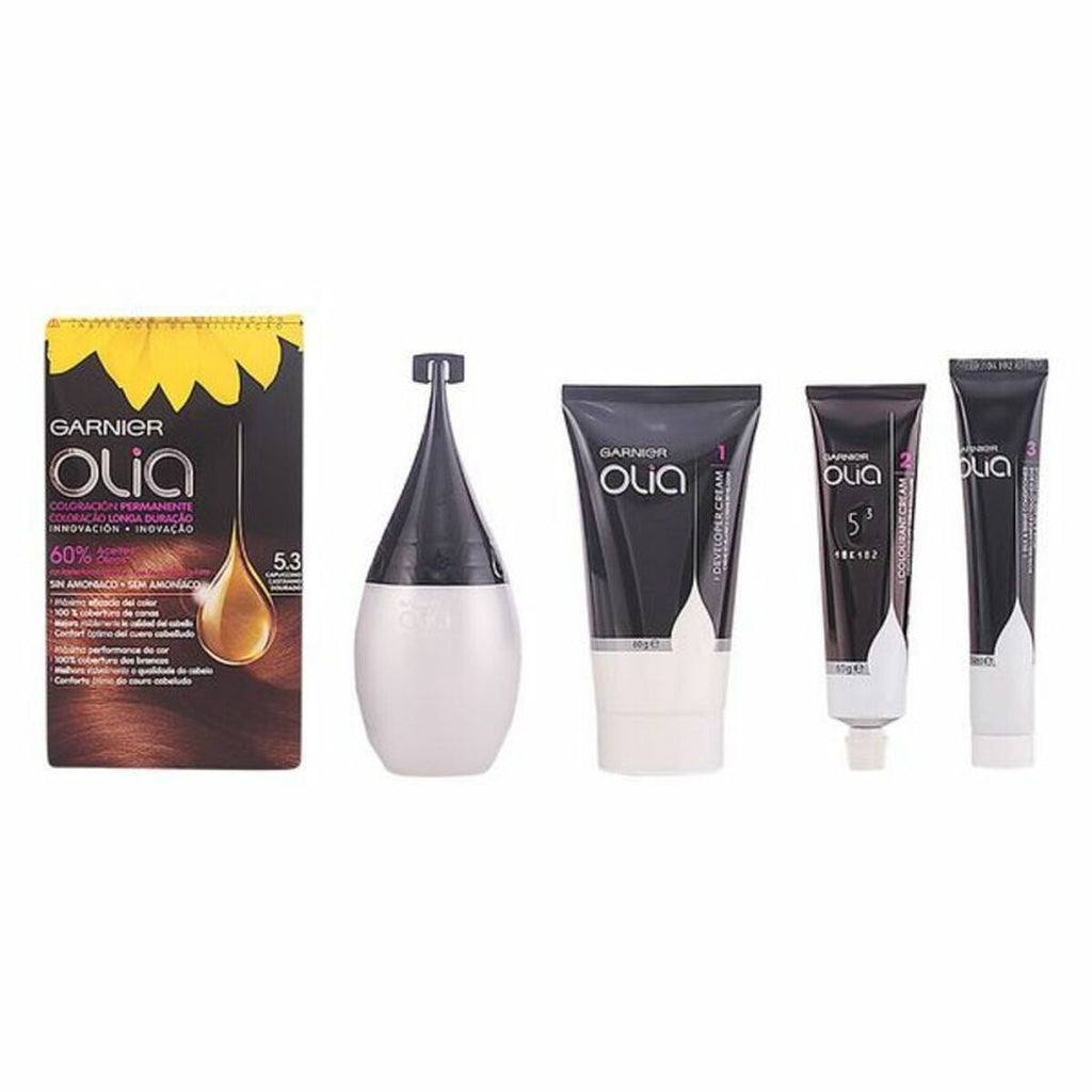 Set de coiffure unisexe Olia Garnier (4 pcs) 5,3 - capuccino-0