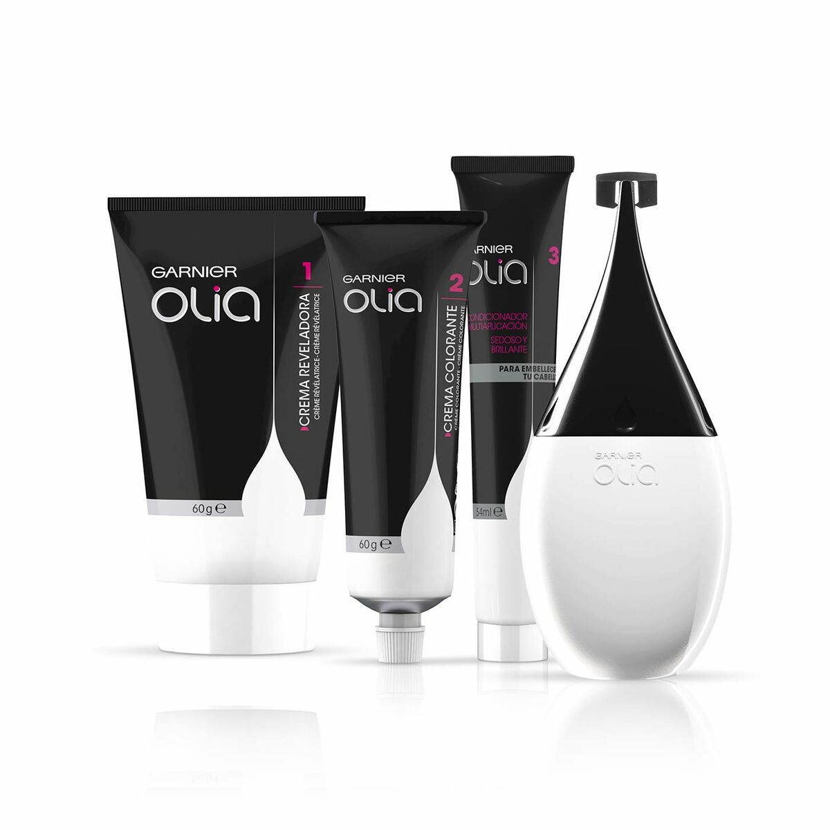 Set per capelli unisex Olia Garnier (4 pezzi) 5,3 - capuccino-1
