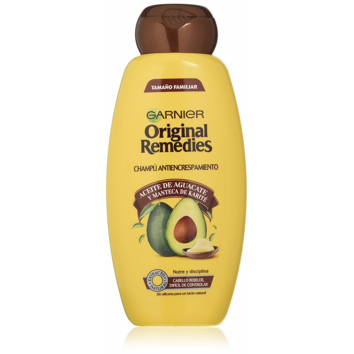 Shampoo Anticrespo Garnier Original Remedies Avocado Shea 600 ml-0