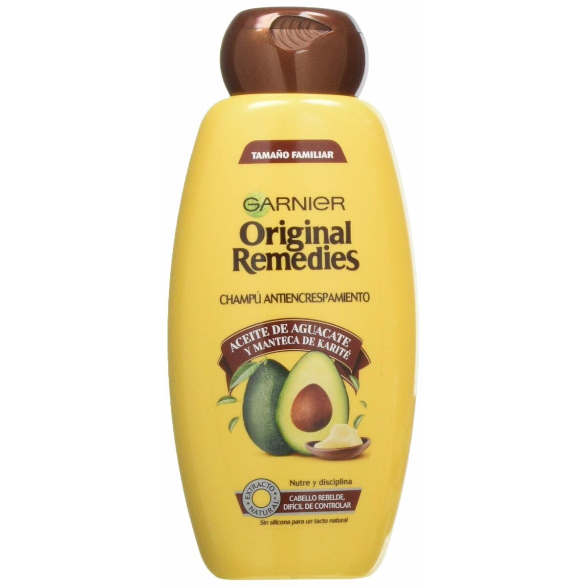Anti-Frizz Shampoo Garnier Original Remedies Avocado Shea 600 ml-1