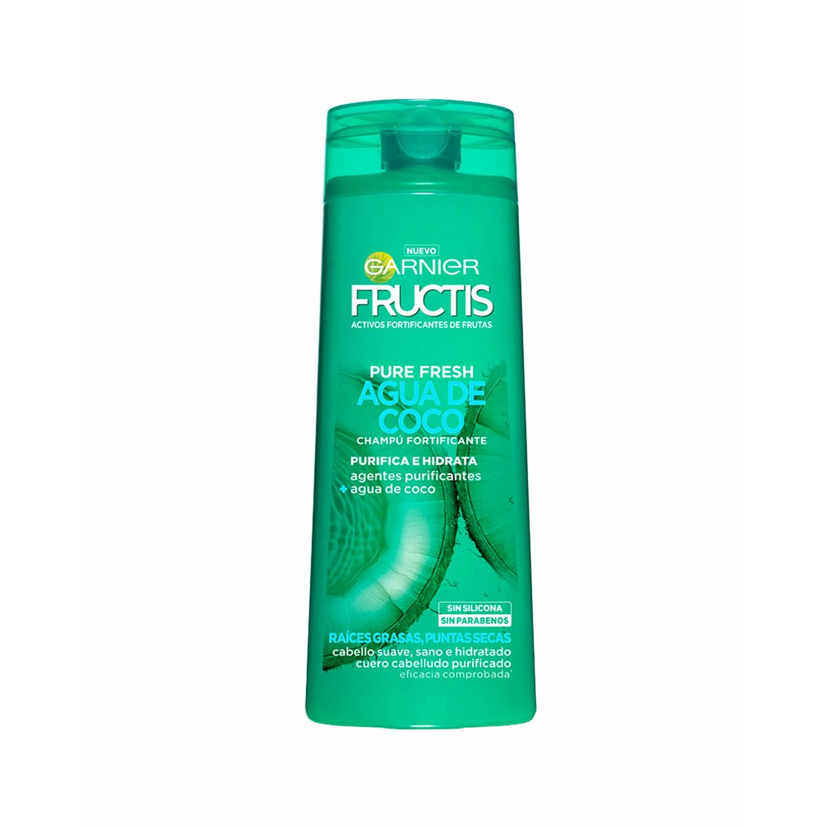 Stärkendes Shampoo Garnier Fructis Pure Fresh Coconut Water 300 ml-0