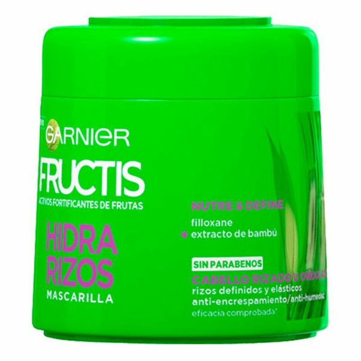 Maschera per capelli Hidra Rizos Garnier Fructis (300 ml) 300 ml-0