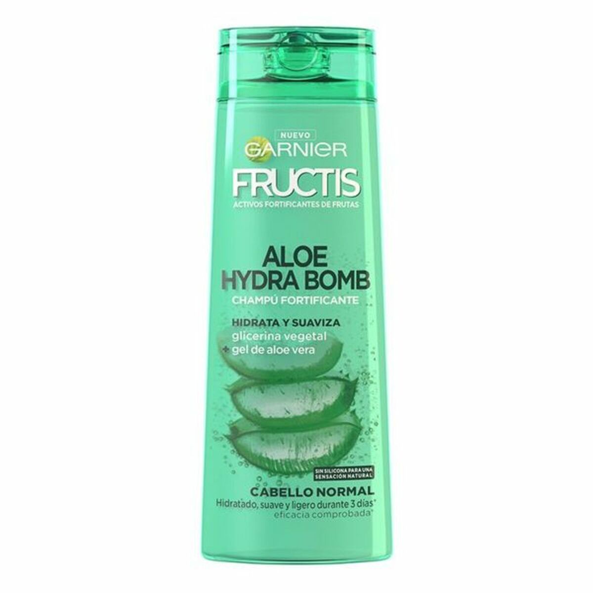 Stärkendes Shampoo Aloe Hydra Bomb Fructis (360 ml)-0