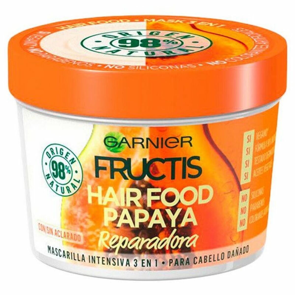 Wiederherstellende Haarmaske Hair Food Papaya Garnier C6030000 (390 ml) 390 ml-0