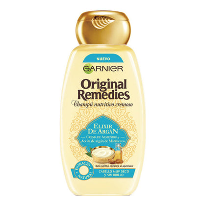 Shampoo Nutriente Elixir De Argán Original Remedies Fructis (300 ml)