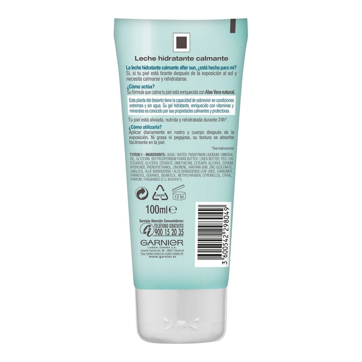 After Sun Garnier After Sun Body Lotion Soothing 100 ml-1