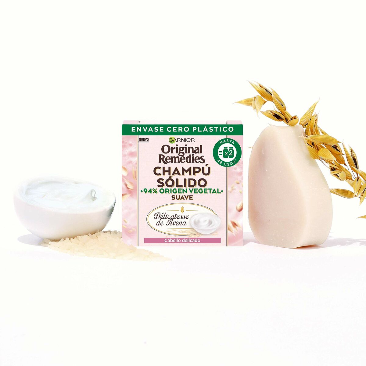 Shampoo Bar Garnier Original Remedies Soft Beruhigend 60 g-3