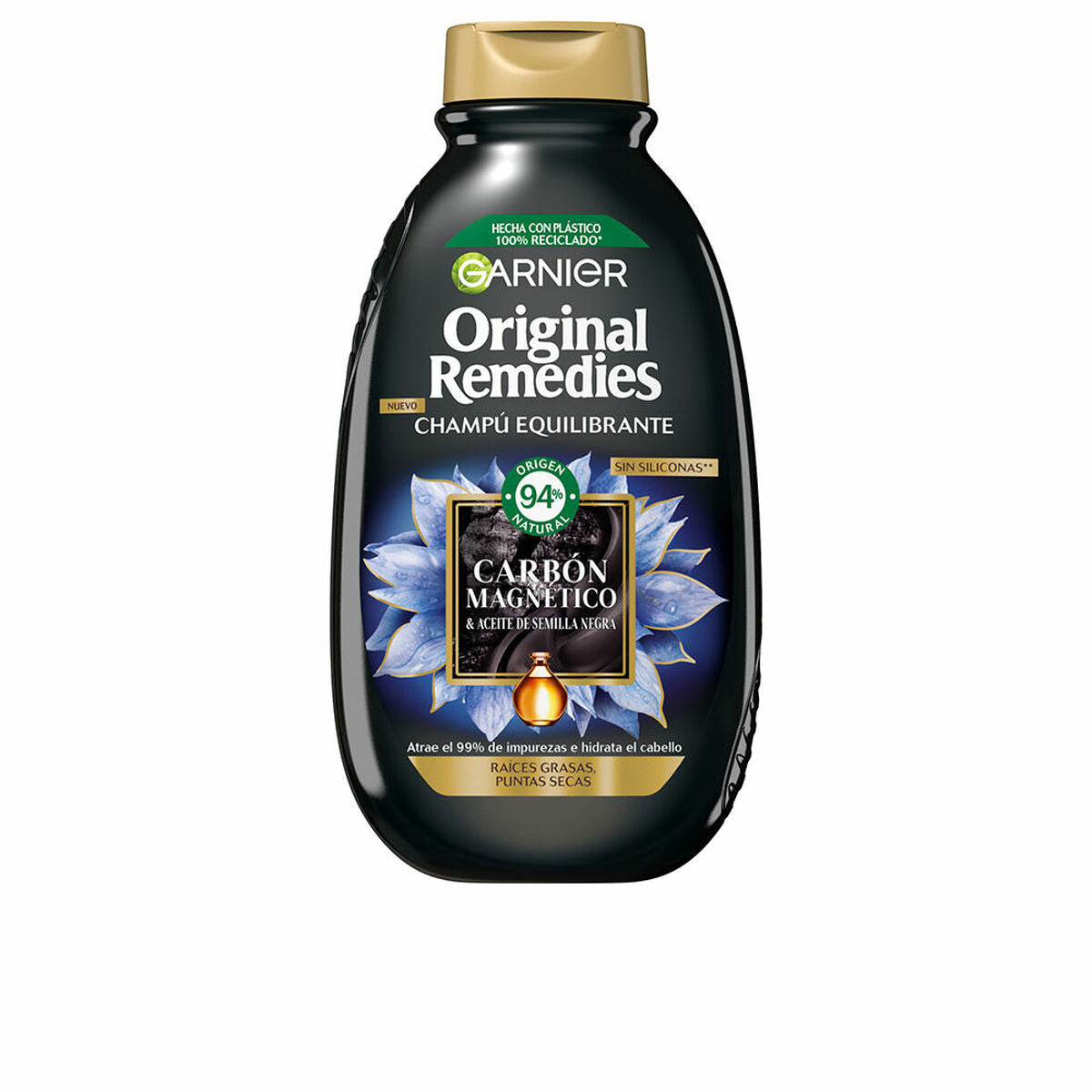 Shampoo Garnier Original Remedies Balancing Magnetic charcoal (300 ml)-0
