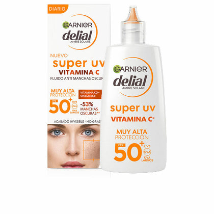 Crema Antimacchie Castane Garnier Delial Super UV Spf 50 62,65 ml Vitamina C
