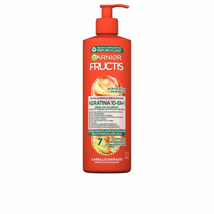 Crema Riparatrice Senza Risciacquo Garnier Fructis Keratin 10 in 1 400 ml
