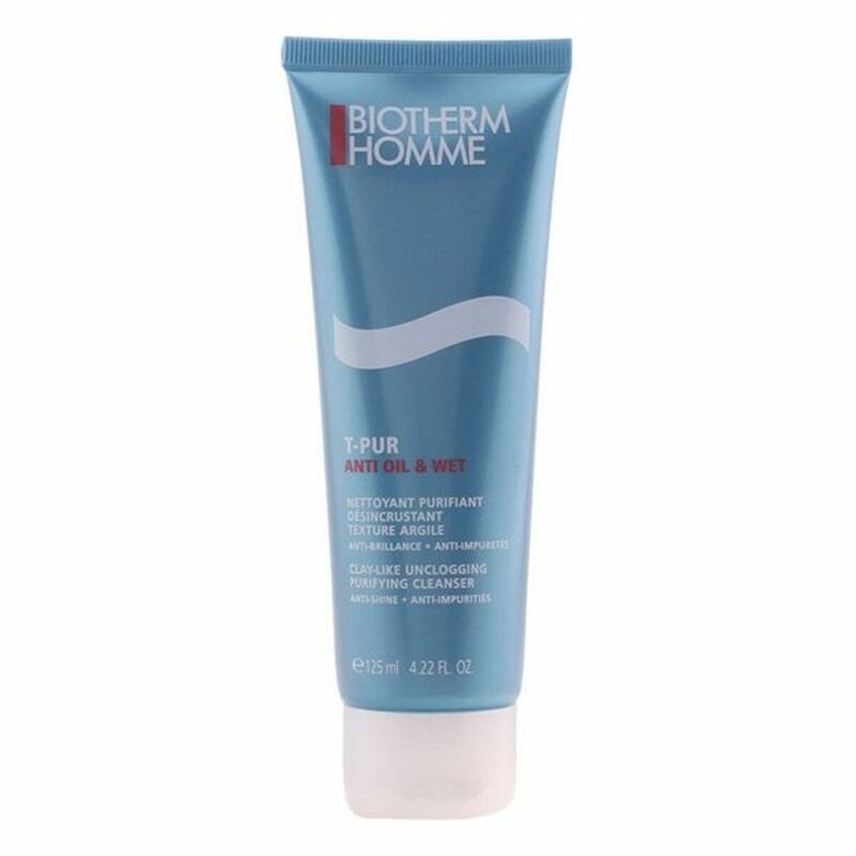 Schiuma Detergente Homme T-Pur Biotherm 125 ml-0