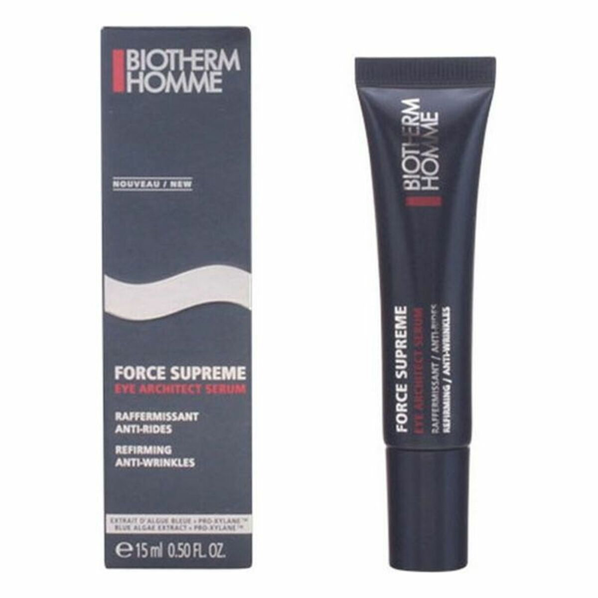 סערום פֿאַר אויג שטח Homme Force Supreme Biotherm 15 מל-0