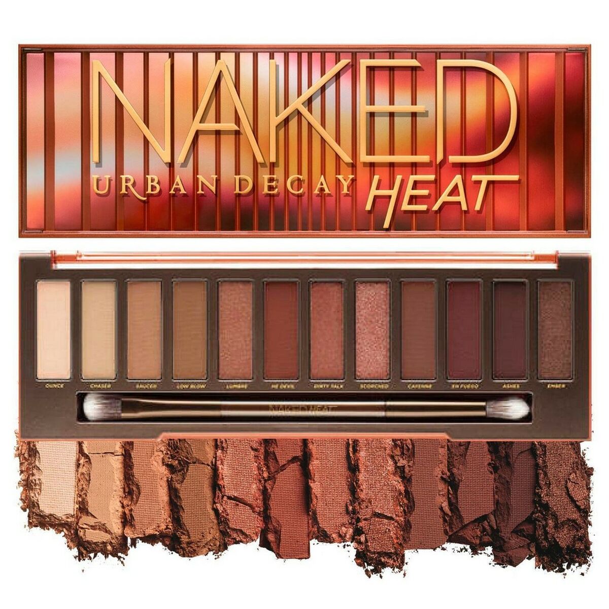 Palette d'ombres à paupières Urban Decay Naked Heat (11,4g)-4