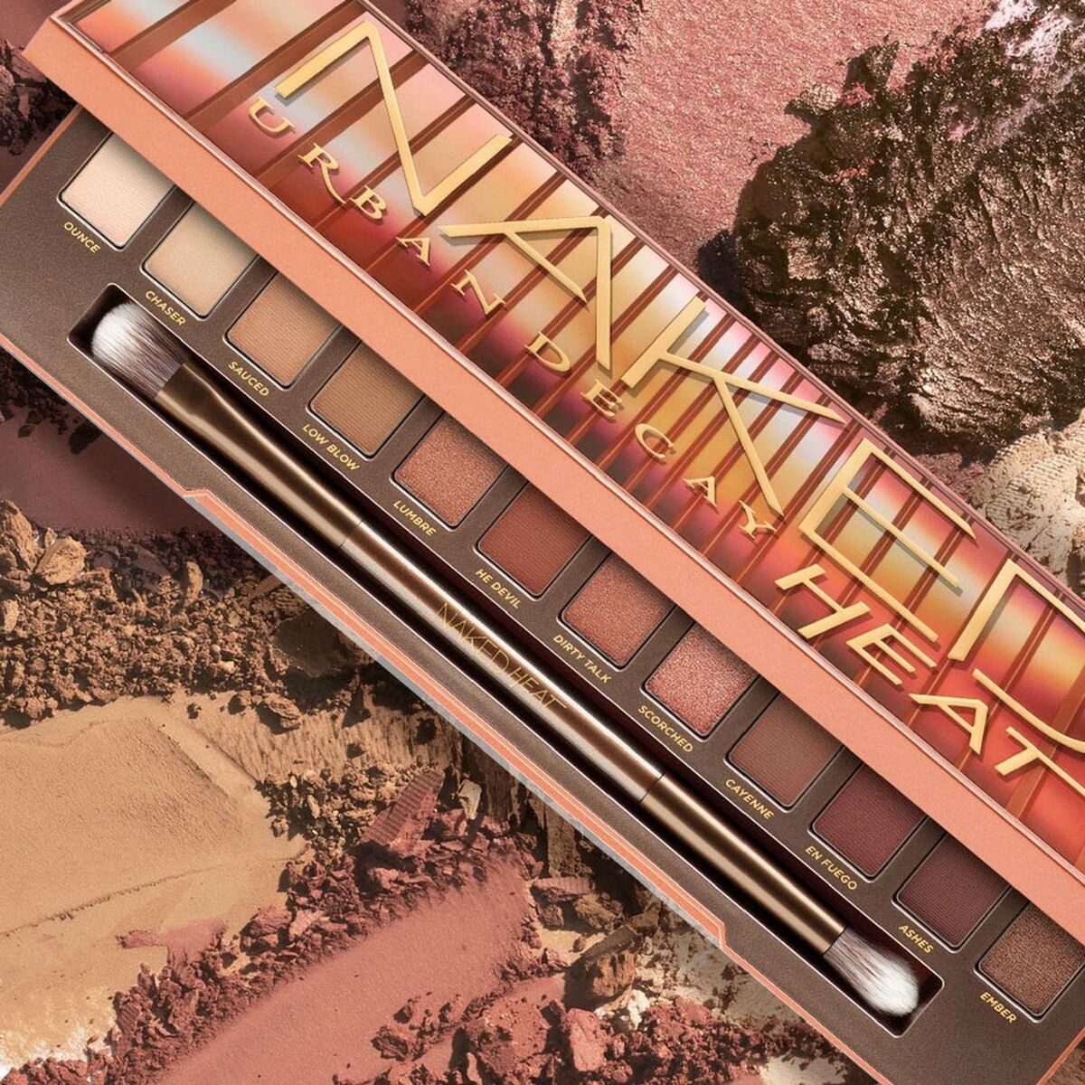 Palette d'ombres à paupières Urban Decay Naked Heat (11,4g)-3