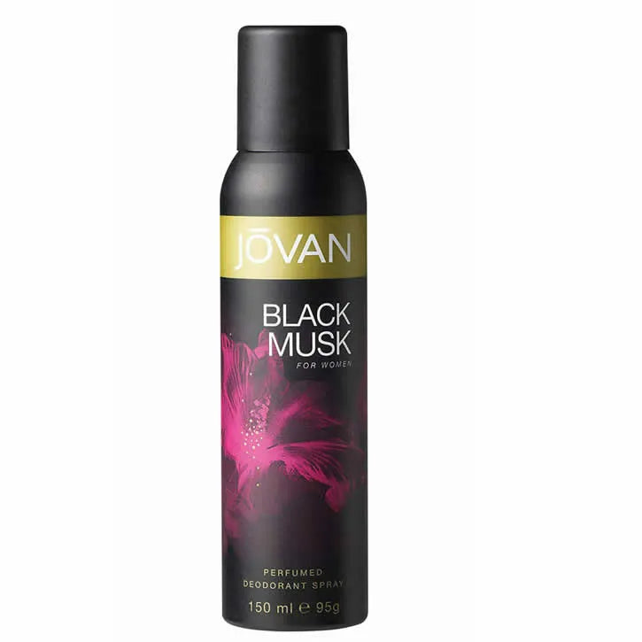 Jovan Black Musk Perfumed deodorante spray 150 ml