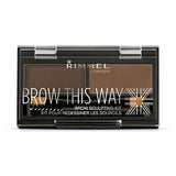 Eyebrow Make-up Rimmel London Brow This Way 003-Dark Brown-0