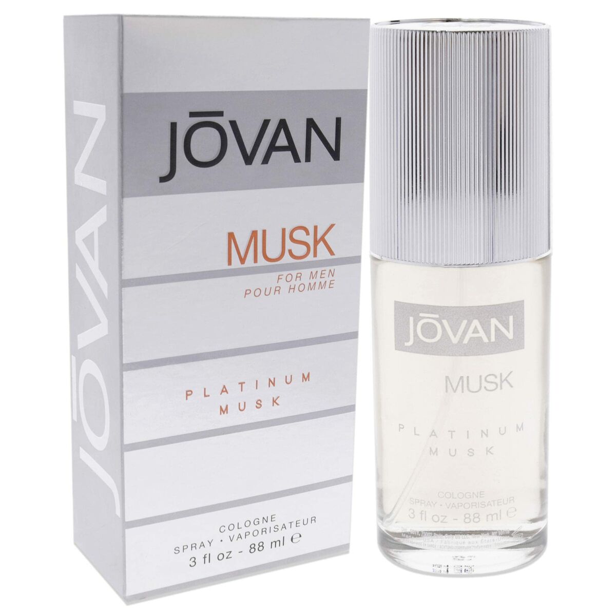 Profumo da donna Jovan Musk per uomo Platinum Musk EDC 88 ml-2