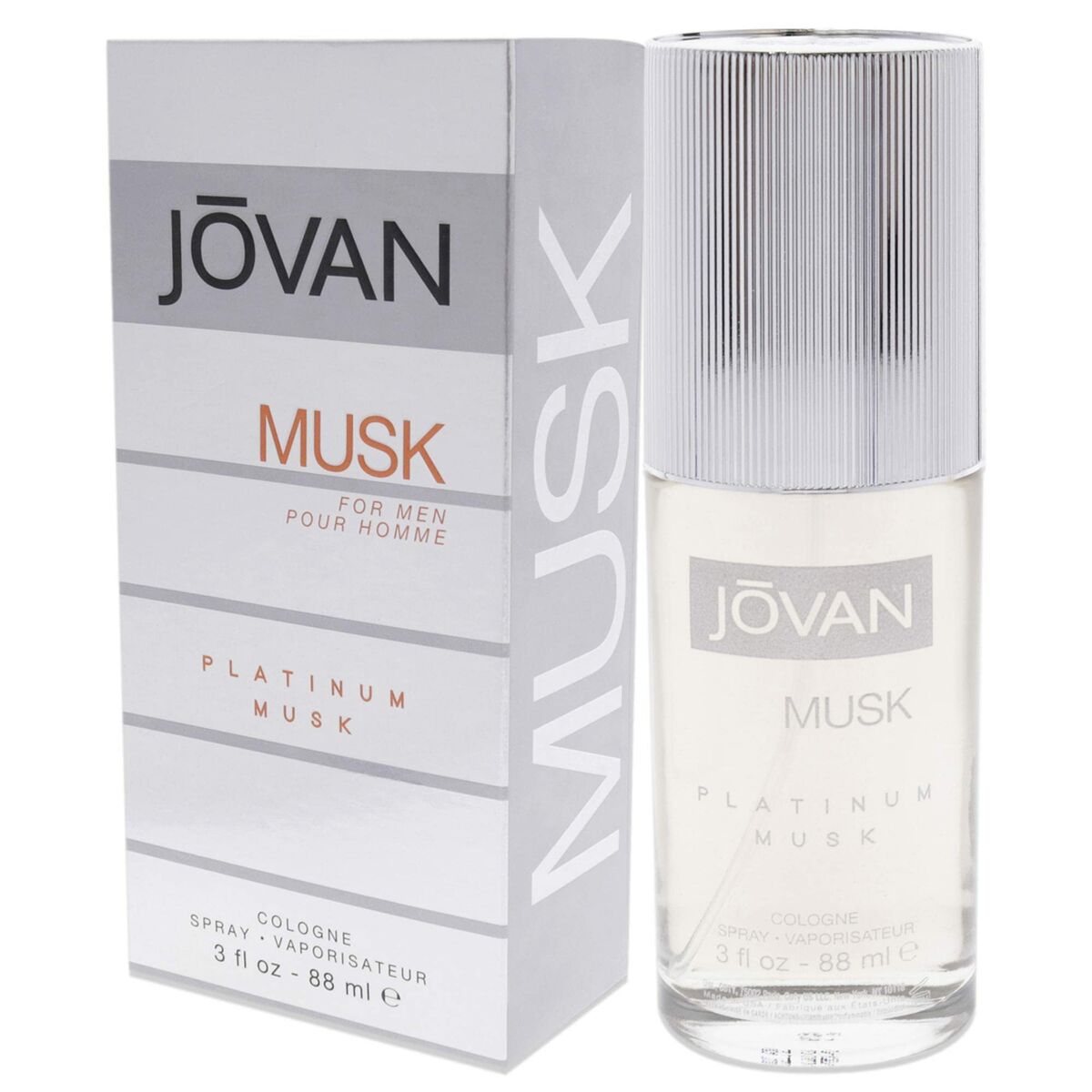 Profumo da donna Jovan Musk per uomo Platinum Musk EDC 88 ml-1