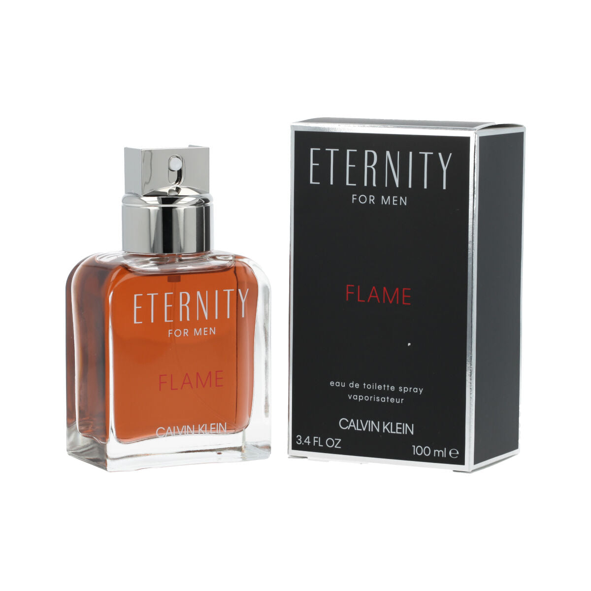Profumo da uomo Eternity Flame Calvin Klein EDT Eternity Flame 100 ml-0