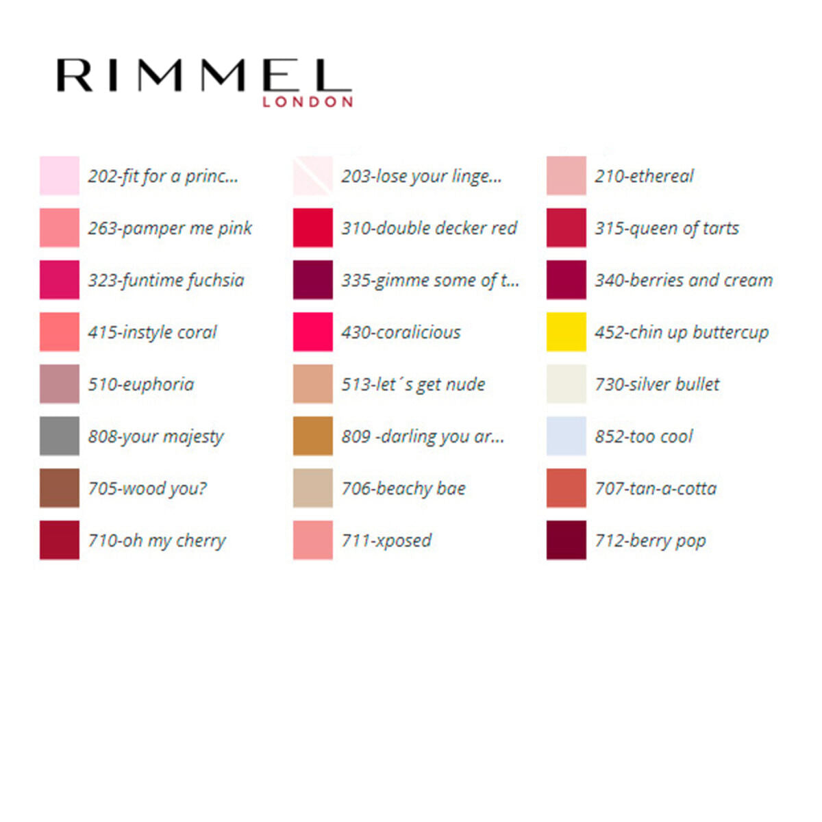 Nagellack 60 Seconds Super Shine Rimmel London-2