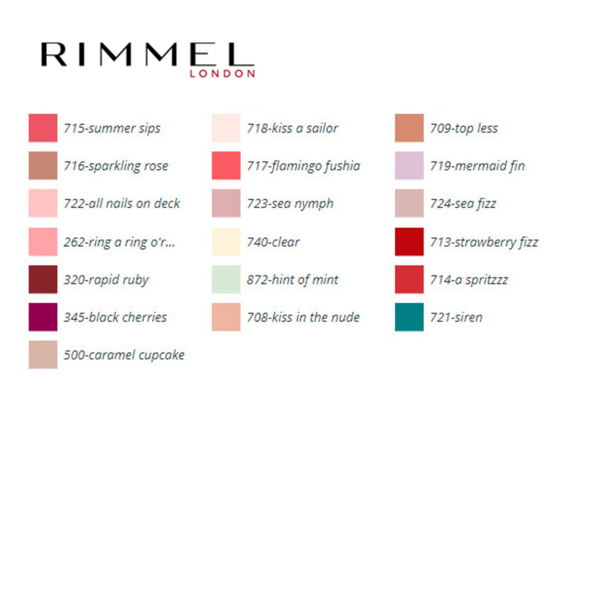 Nagellack 60 Seconds Super Shine Rimmel London-1