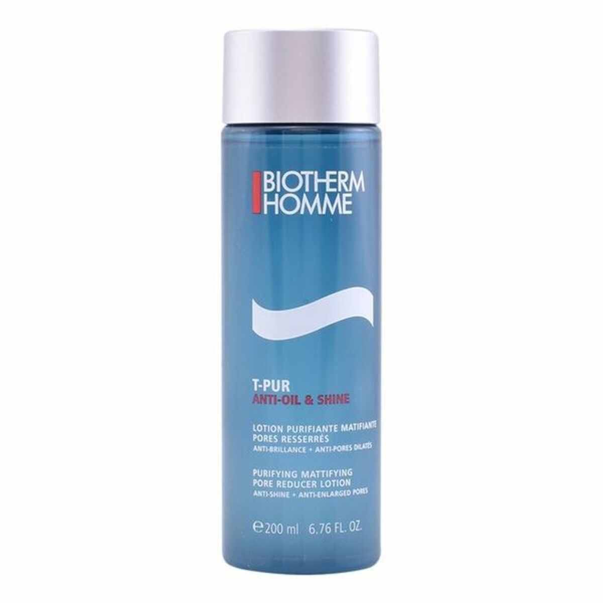 Lotion visage Homme T-Pur Biotherm (200 ml)-0