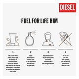 Profumo da uomo Diesel Fuel For Life Pour Homme EDT 50 ml-5