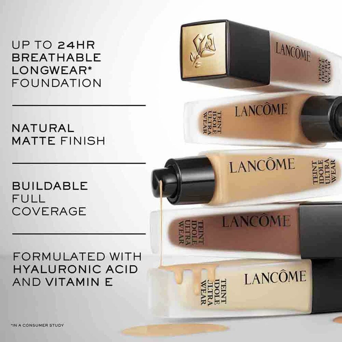 Liquid Make Up Base Lancôme Teint Idole Ultra Wear N Nº 345n Spf 35 30 ml-2