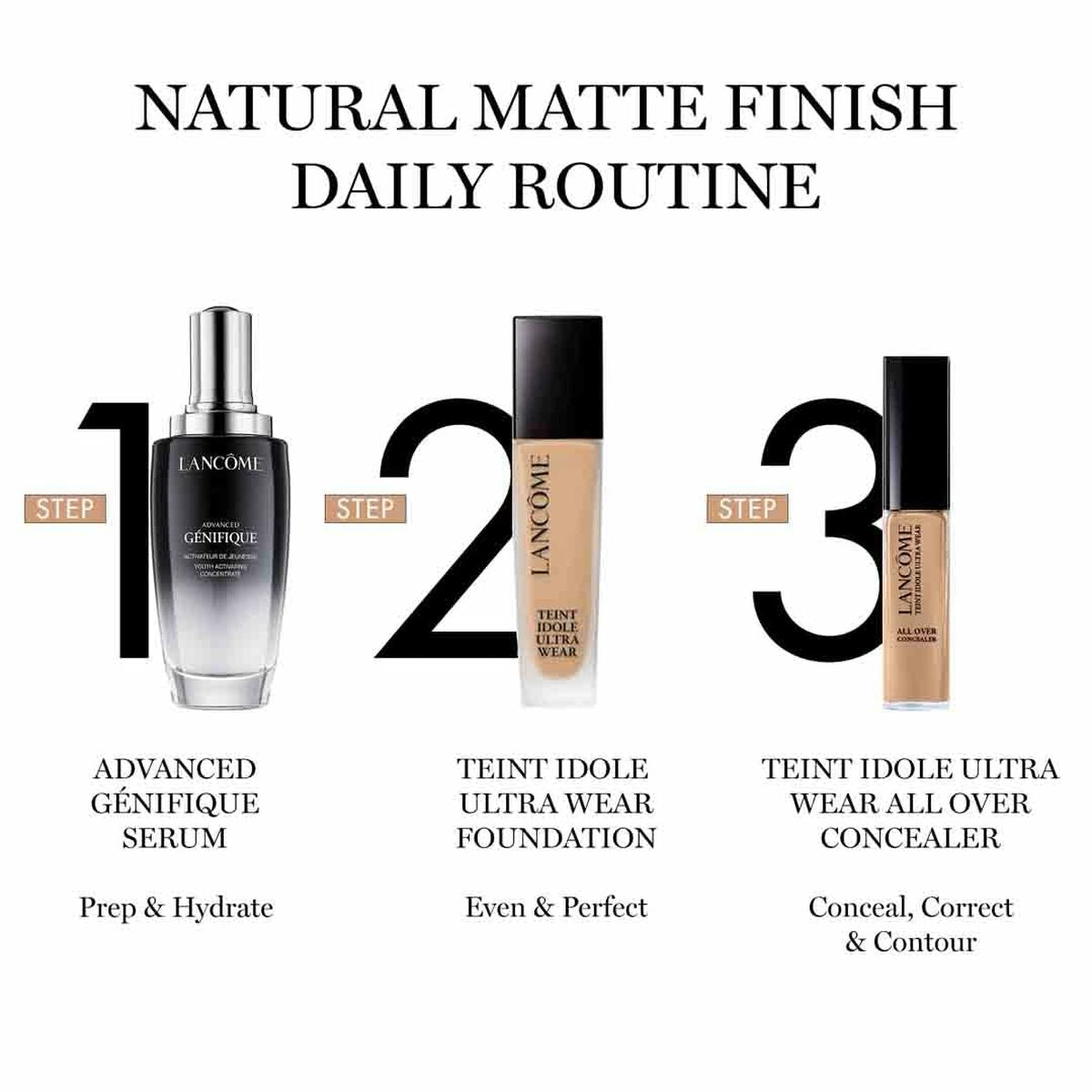 Liquid Make Up Base Lancôme Teint Idole Ultra Wear W Nº 405W Spf 35 30 ml-4