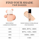 Feuchtigkeitsspendende Creme mit Farbe Lancôme IDÔLE MAKE-UP Nr. 14n 30 ml-2
