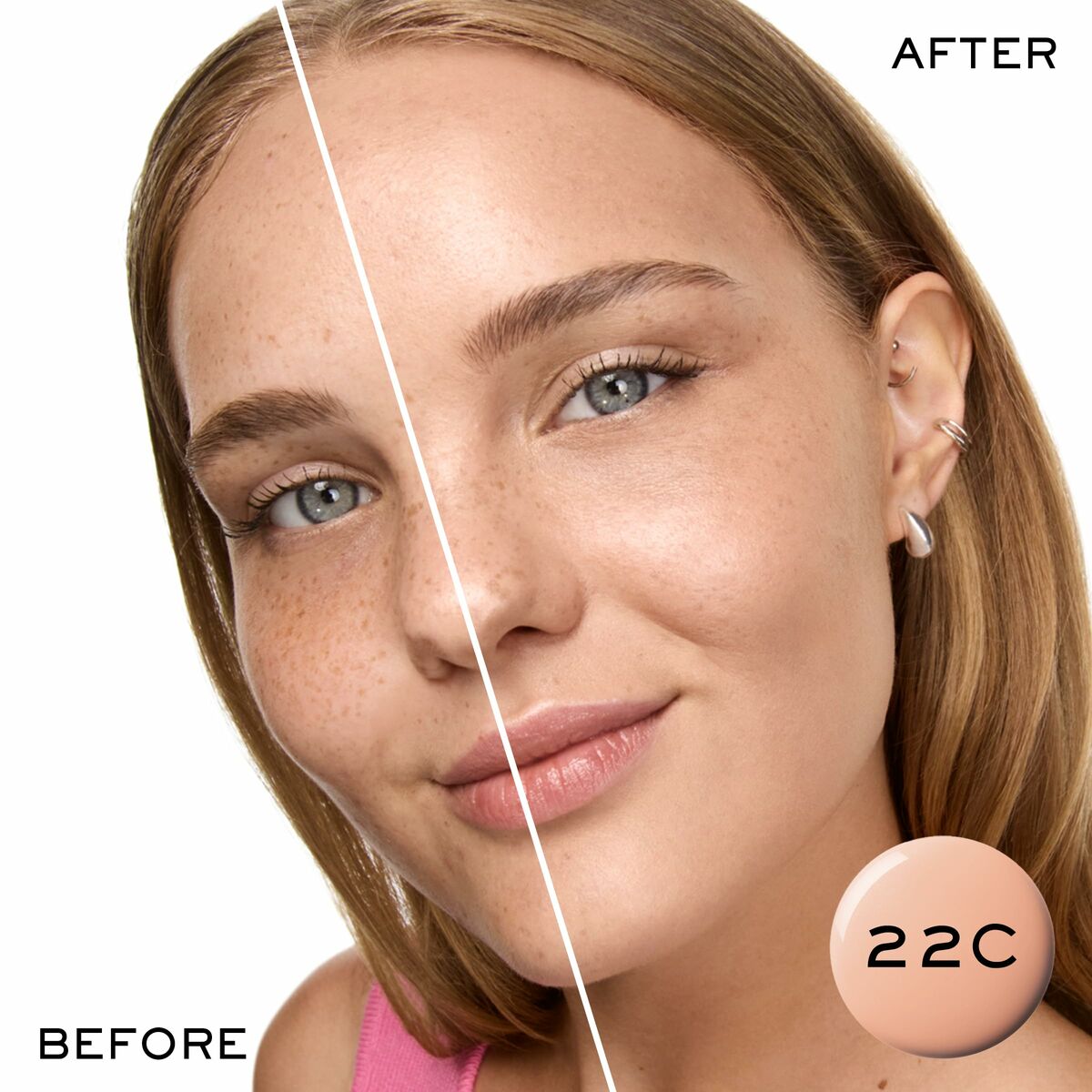 Sonnenschutz mit Farbe Lancôme IDÔLE MAKE-UP Nº 22c 30 ml-7