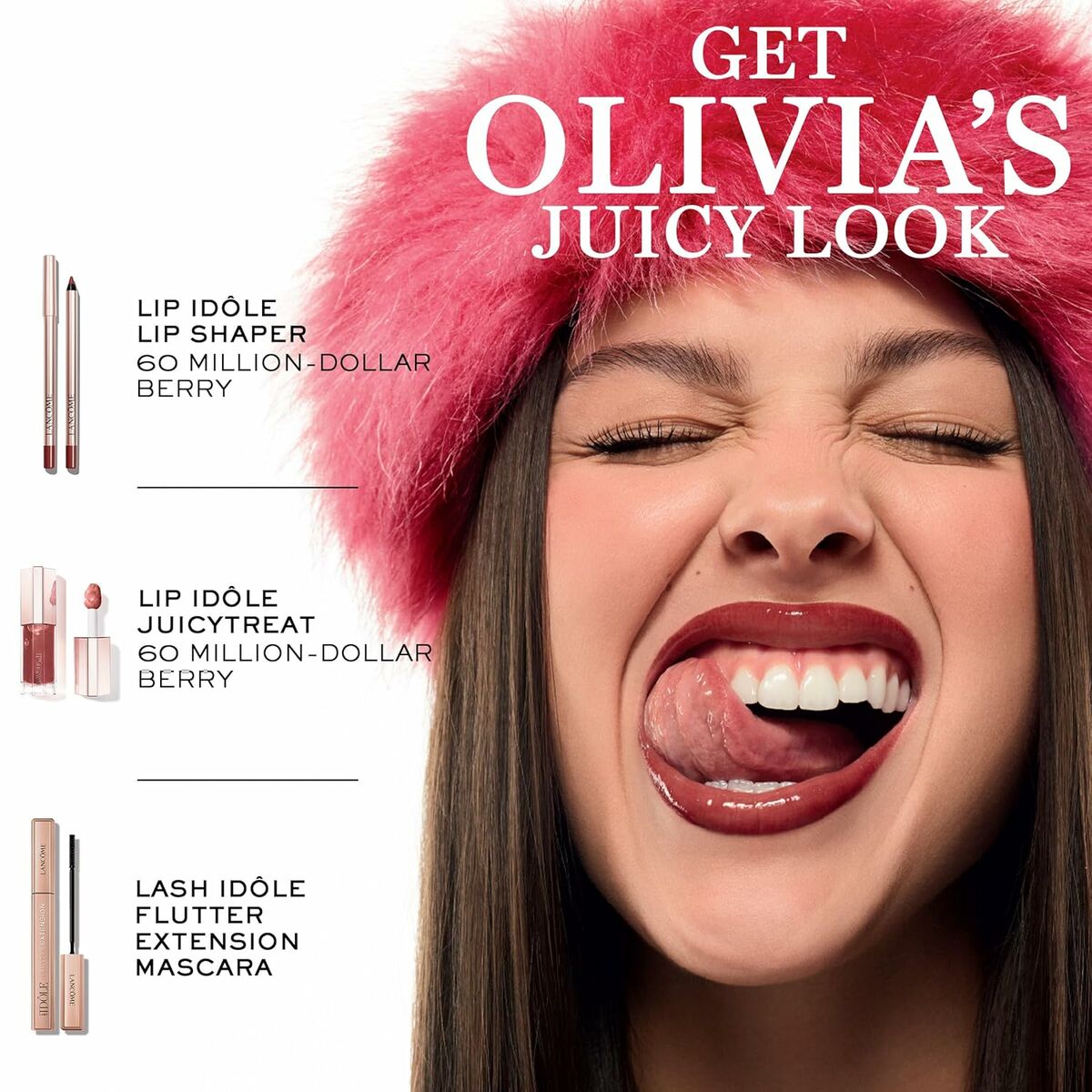 Gloss Lancôme IDÔLE MAKE-UP Orange Nº 16-Pinky Promise 9 ml-3