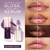 Gloss Lancôme IDÔLE MAKE-UP Violet Nº 90-Berry Bisou 9 ml-9