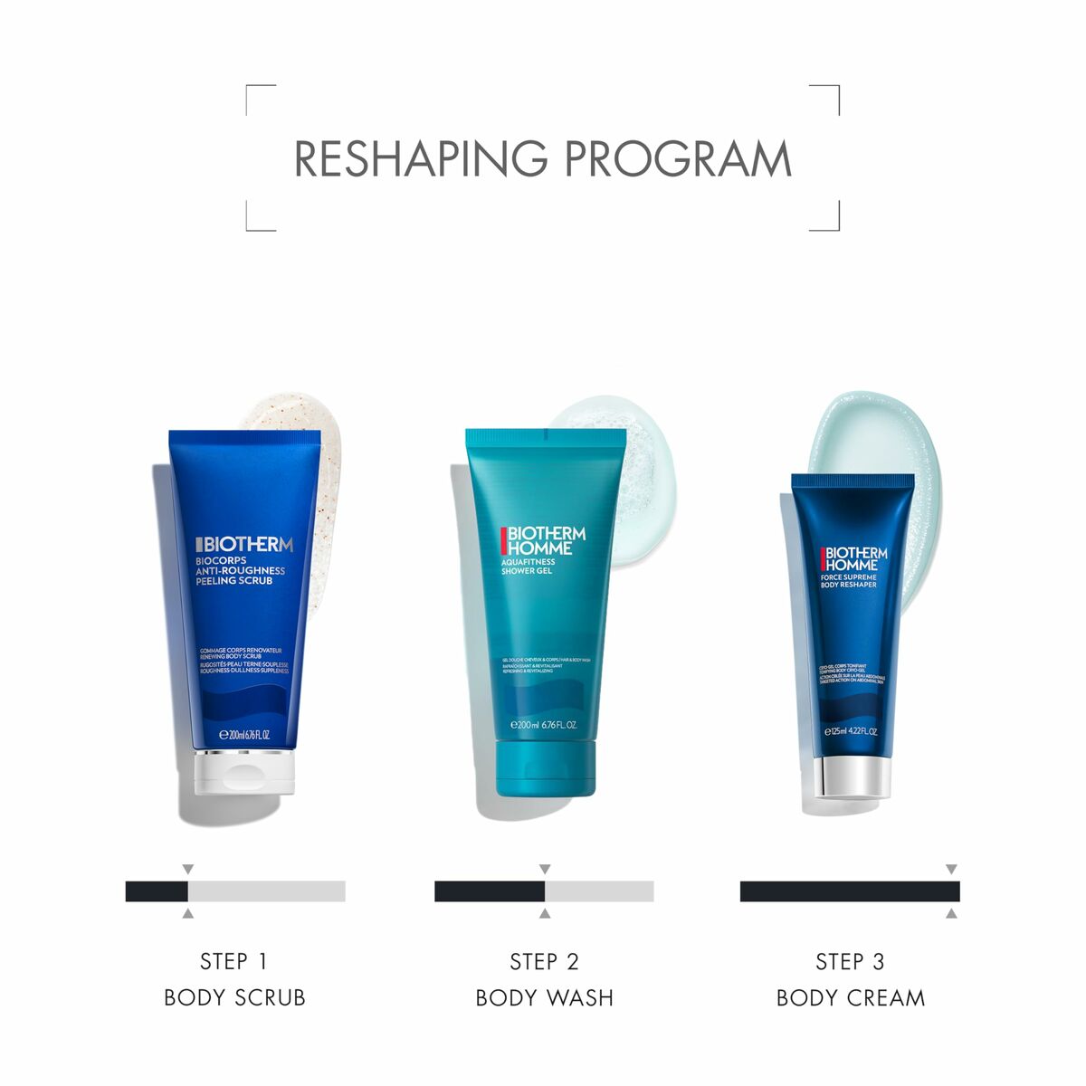 Body Cream Biotherm BIOTHERM HOMME 125 ml-1