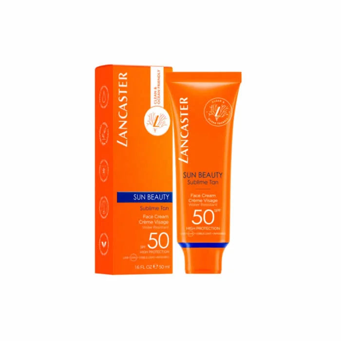 Lancaster Sun Beauty Sublime Tan crema viso Spf50 50 ml
