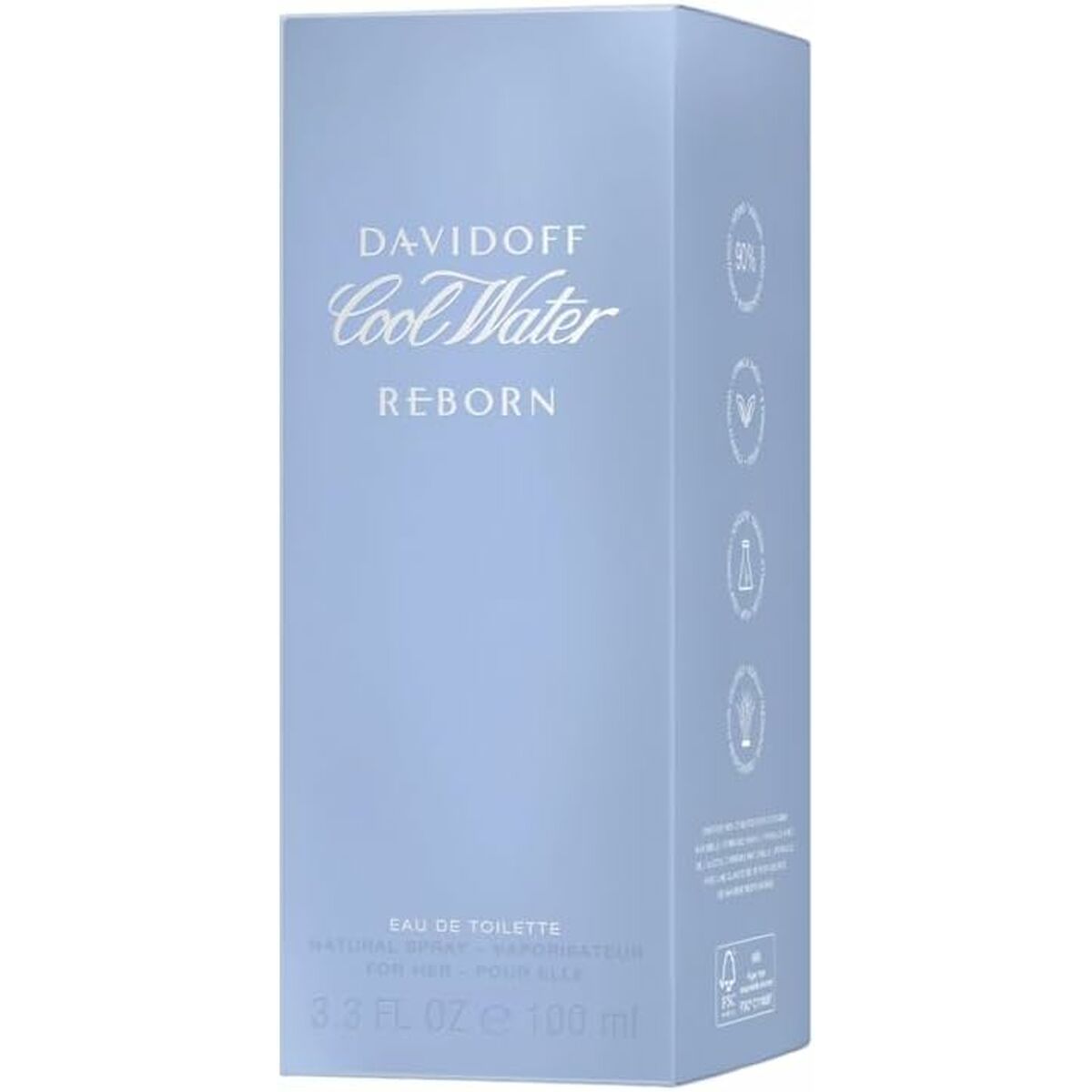Women's Perfume Davidoff COOL WATER WOMAN REBORN EDT 100 ml-1