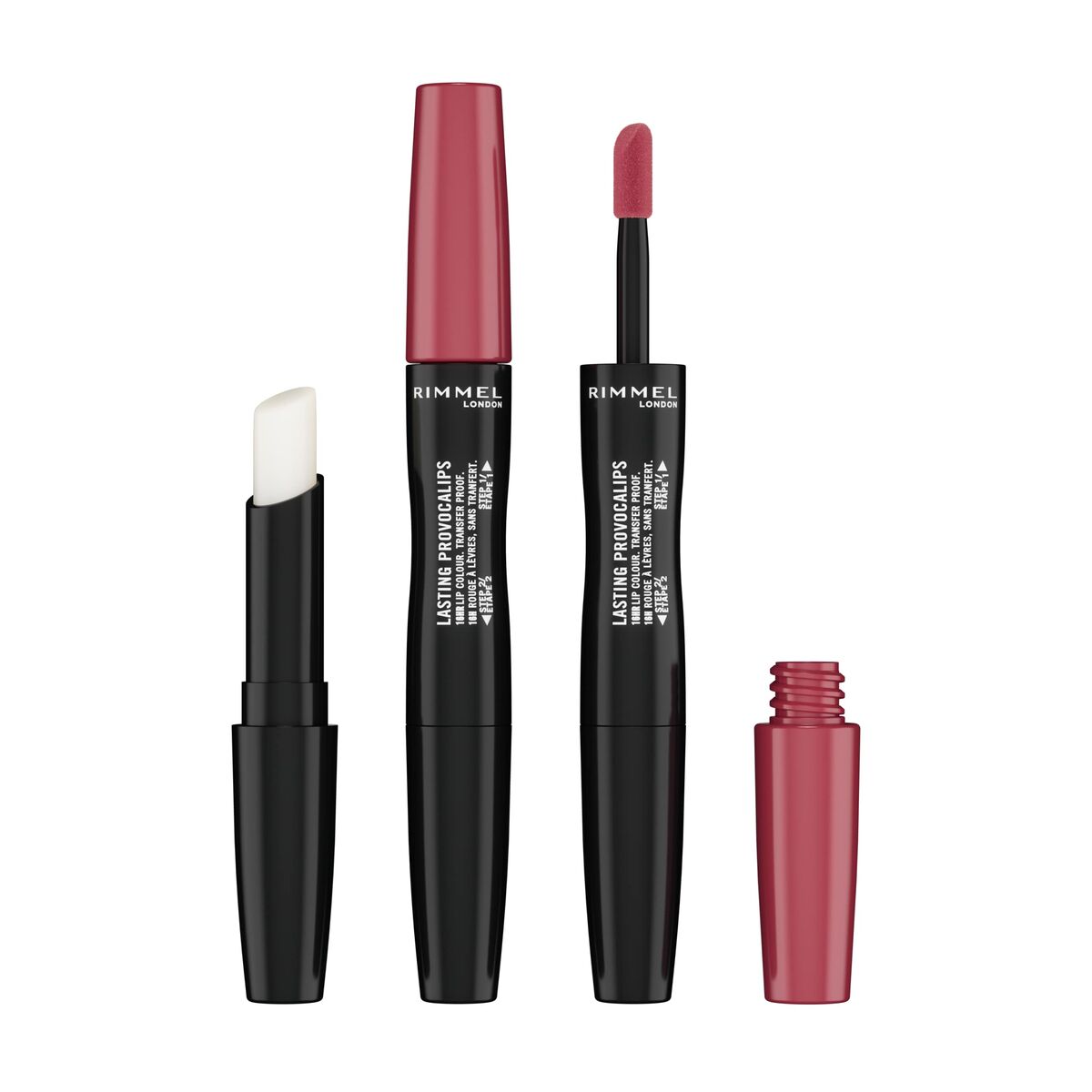 Lippenstift Rimmel London Lasting Provocalips 210-rosa Notfall (2,3 ml)-2