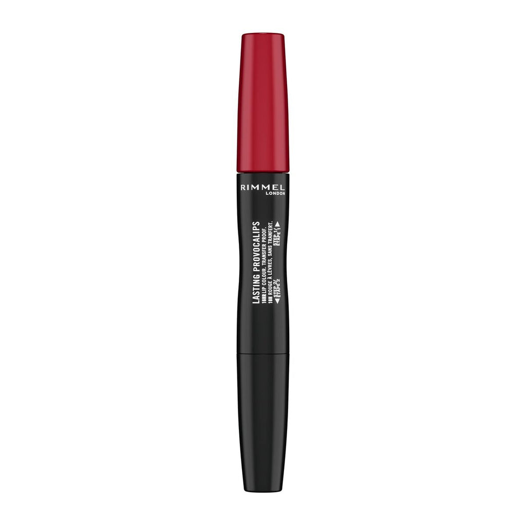 Schimmernder Lippenstift Rimmel London Lasting Provocalips Nº 740 Red 2,3 ml-0