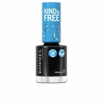 Nagellack Rimmel London Kind & Free 159-Midnight Sky (8 ml)