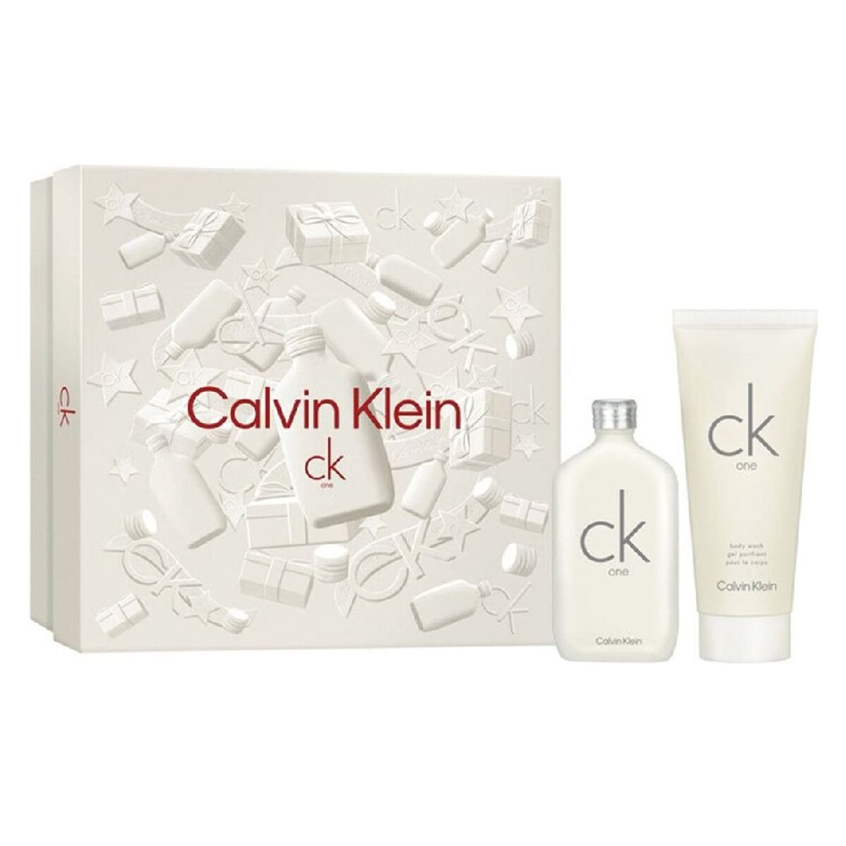 Set parfum unisex Calvin Klein EDT ck one 2 piese-0