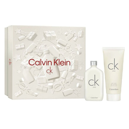 Set profumo unisex Calvin Klein EDT ck one 2 pezzi